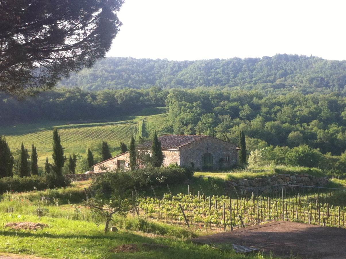 Podere Terreno Alla Via Della Volpaia ราดดา อิน เคียนติ ภายนอก รูปภาพ