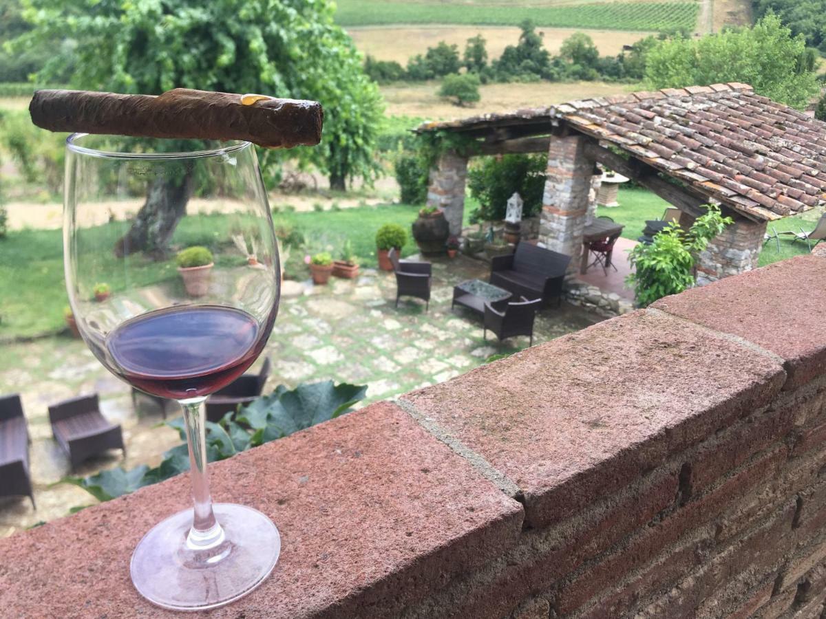 Podere Terreno Alla Via Della Volpaia ราดดา อิน เคียนติ ภายนอก รูปภาพ